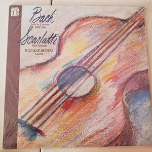 Bach Scarlatti LP vinyl record